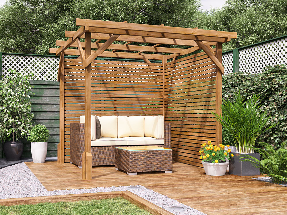 Sikle SCD Wooden Pergola 3600*3600*2700mm