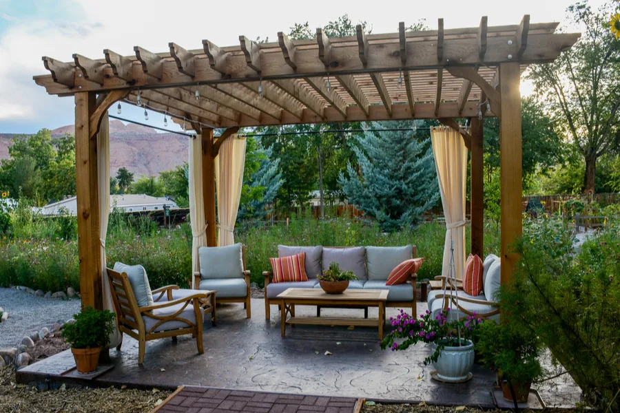 Sikle SCD Wooden Pergola 3600*3600*2700mm