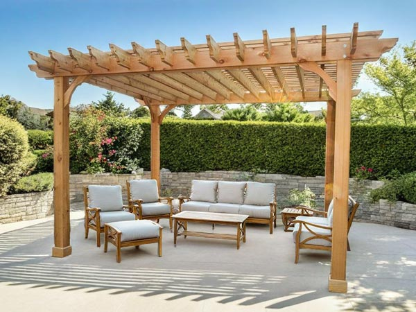 Sikle SCD Wooden Pergola 3600*3600*2700mm