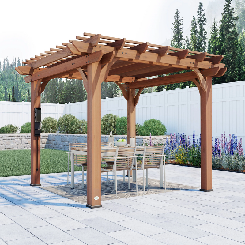 Sikle SCD Wooden Pergola 3600*3600*2700mm