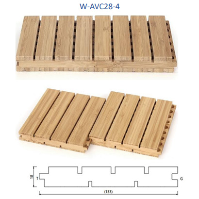 داخلي كبير الجدار شكل الخيزران الكسوة Sikle SCD سماكة 15mm